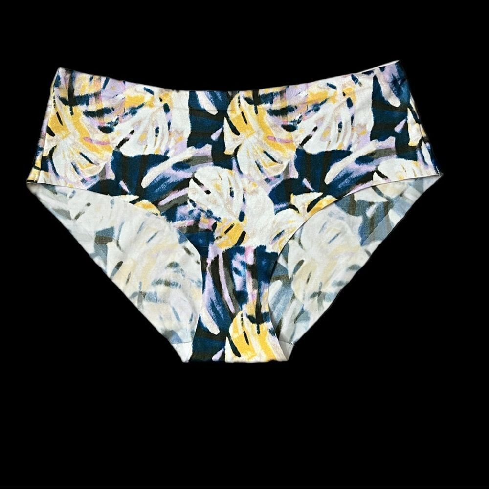Victorias Secret Discontinued No-Show Sexy Satin Hiphugger Panty multicolor S